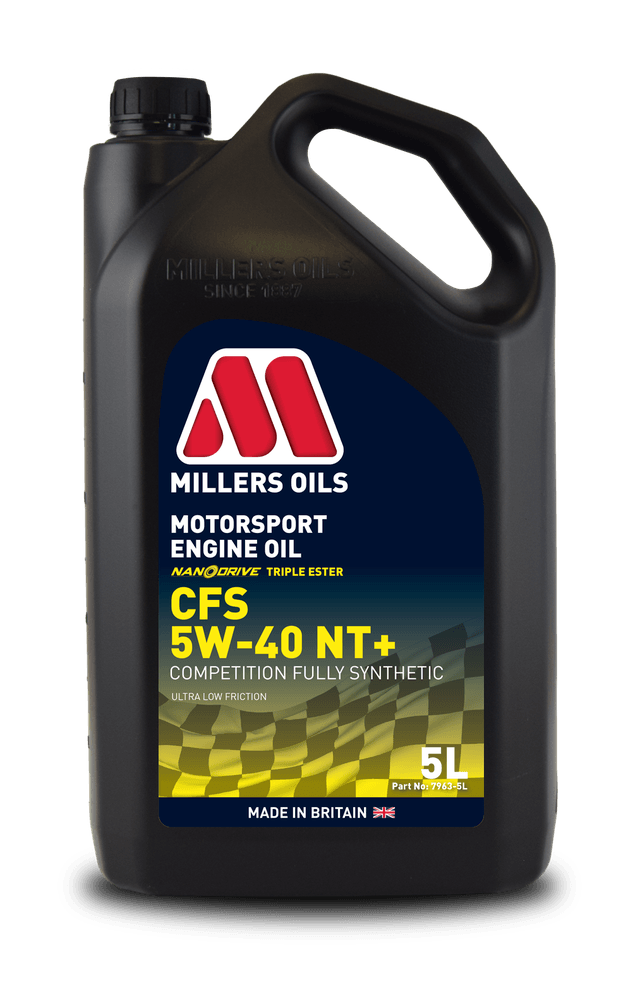 CFS 5w40 NT+ Volsynthetische Motorolie Millers Oils - Afbeelding 2