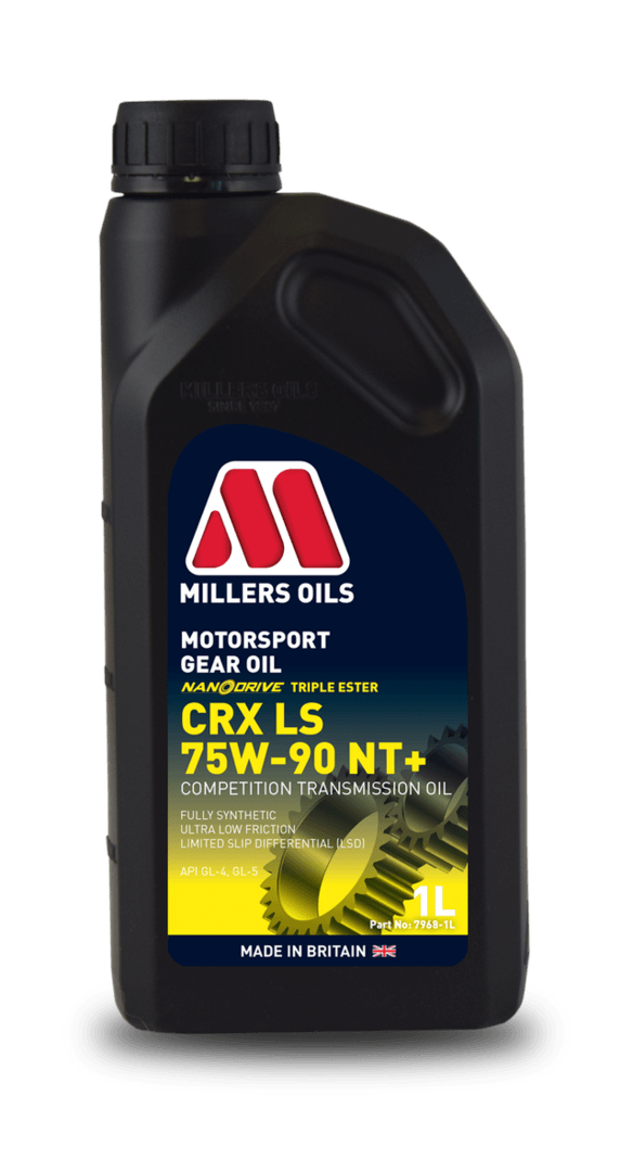 CRX LS 75W90 NT+ Versnellingsbakolie Millers Oils - Afbeelding 2