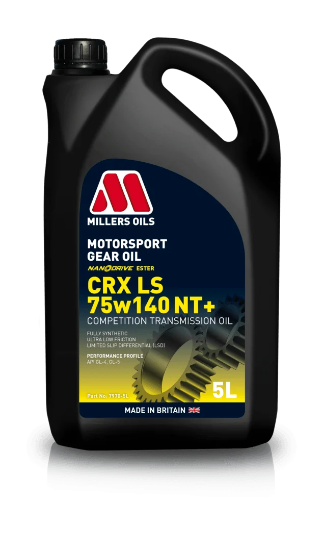 CRX LS 75w140 NT+ Transmissieolie Volledig Synthetisch Millers Oils