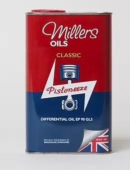 Klassieke differentieel olie EP90 GL5 Millers Oils - Afbeelding 2