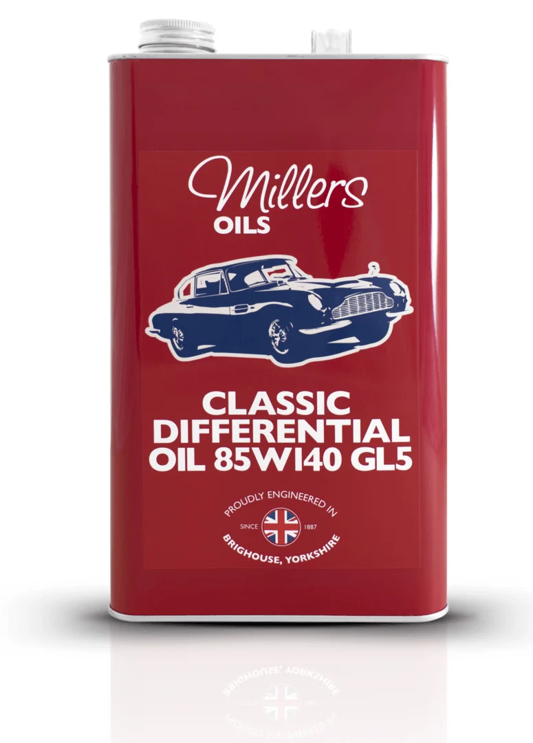 Klassieke differentieel olie 85w140 GL5 Millers Oils