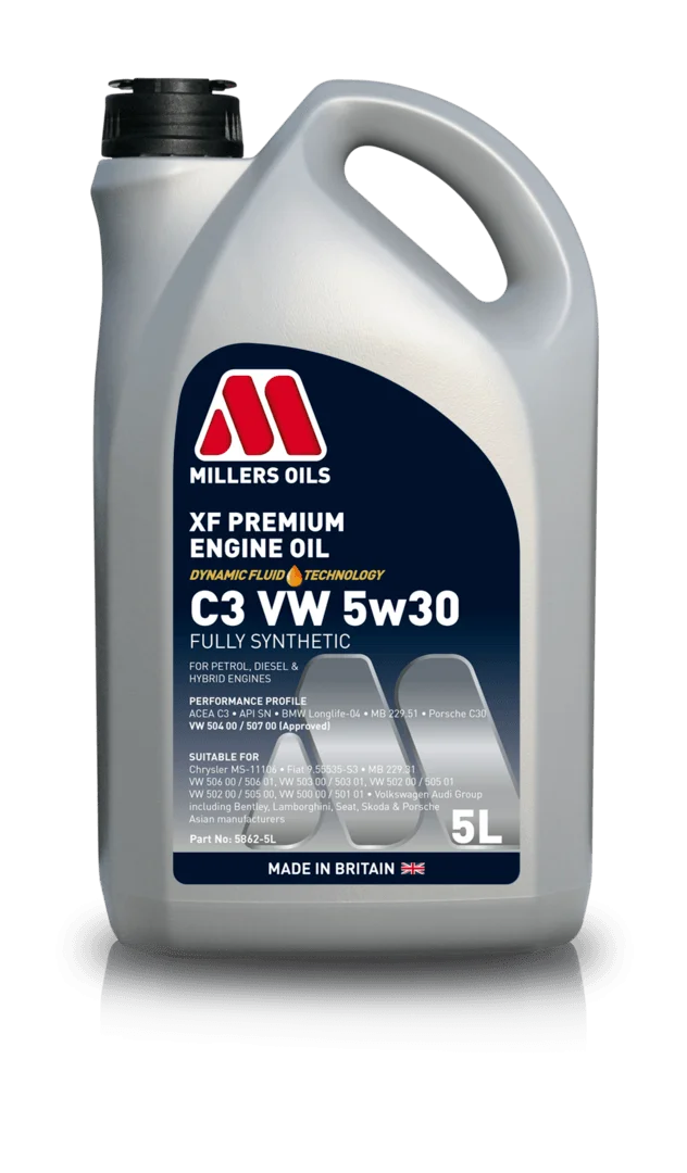 XF Premium C3 VW 5w30 - Millers Oils
